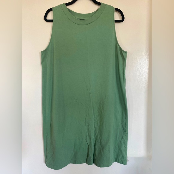 A New Day crew neck mint green midi sleeveless tshirt dress- Size XXL - Picture 1 of 6